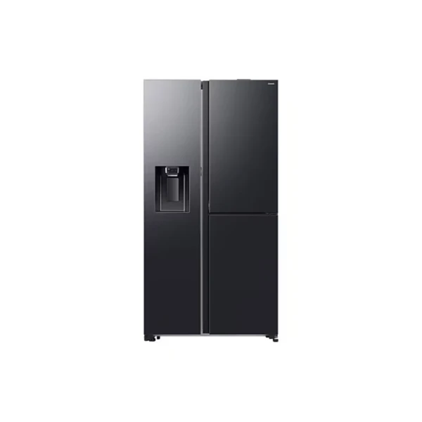 Samsung 609L Refrigerator SBS Food Showcase Black