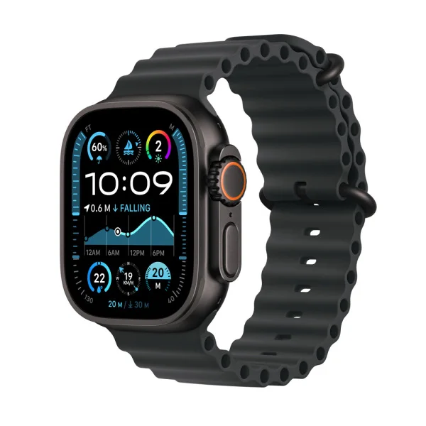Apple Watch Ultra 2 GPS + Cellular with Titanium Case and Ocean Band - 49mm